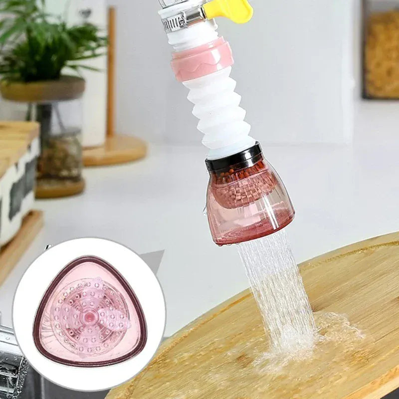 360 Rotating Tap Nozzle Faucet Extender Anti-Splash Filter Simple Installation