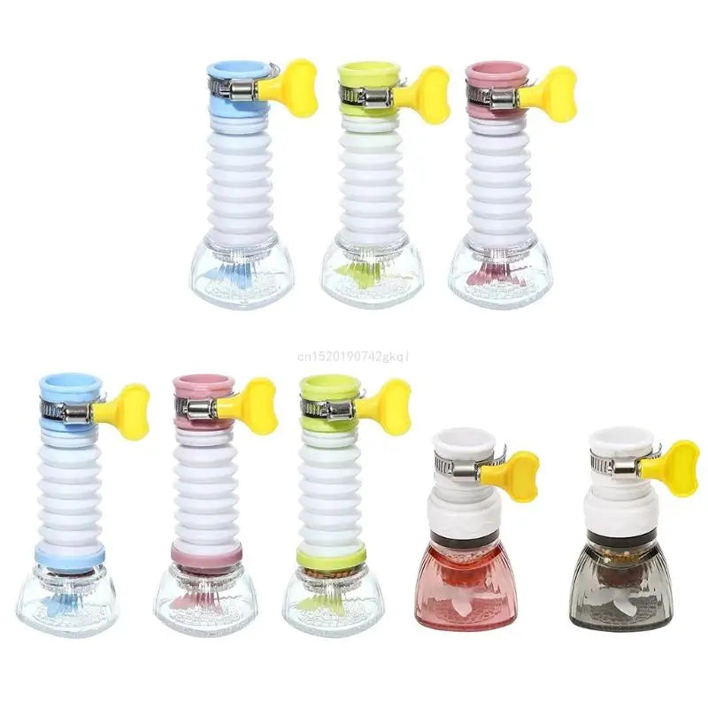 Retractable Faucet Adapter Anti-Splash Filter Universal Kitchen Accessories