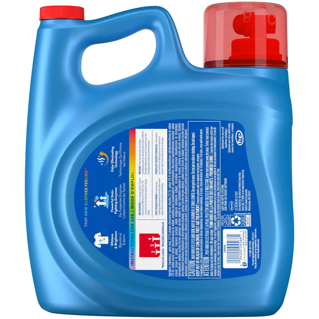 Advanced Clean Liquid Laundry Detergent 150 fl oz 75 Loads, with Oxi & Odor Removal, Original Scent for All Machines
