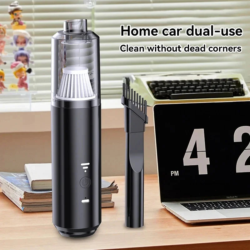 2025 New Wireless Car Vacuum Cleaner, 4-in-1 Handheld Portable Blower Wet&Dry Strong Suction for Home Car Cleaning Accessories