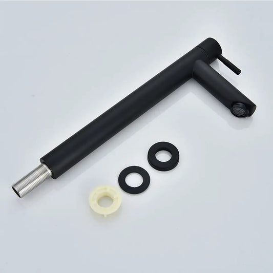 Stainless steel washbasin faucet. Single cold water, 1/2 inch public bathroom, sink, bathroom balcony