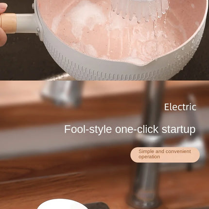 Brosse de nettoyage électrique multifonction pour cuisine et salle de bain