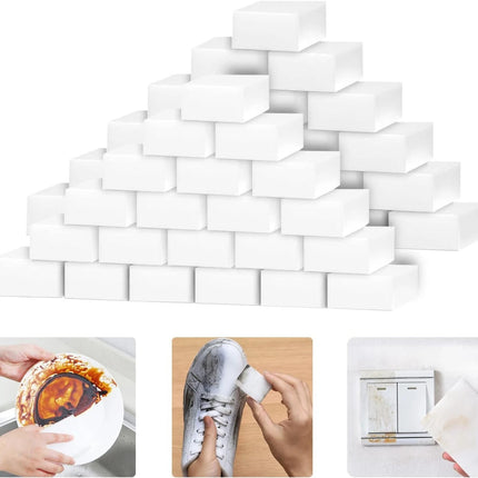 Éponge gomme blanche en mélamine - E-menage