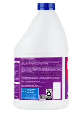 Eau de Javel Anti-Éclaboussures à la Lavande – 2,3 L | Nettoyant Multi-Surfaces & Blanchissant Puissant | Désinfectant & Détachant pour le Linge – Formule Concentrée, Facile à Verser