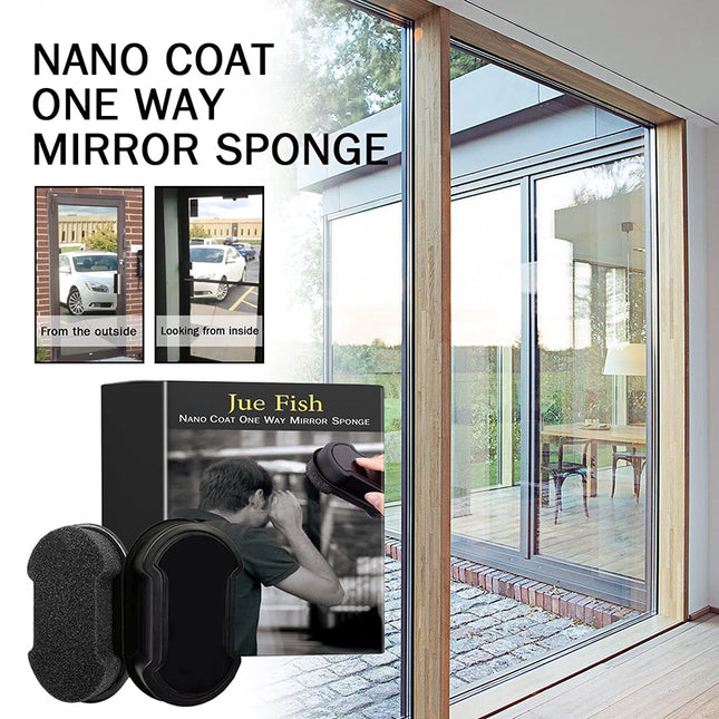 Éponge de nettoyage anti-espion pour vitres - E-menage