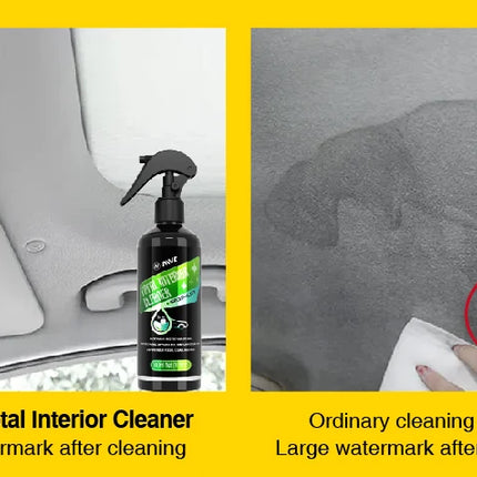 Nettoyant intérieur pour voiture, nettoyant pour plafonds, cuir - E-menage