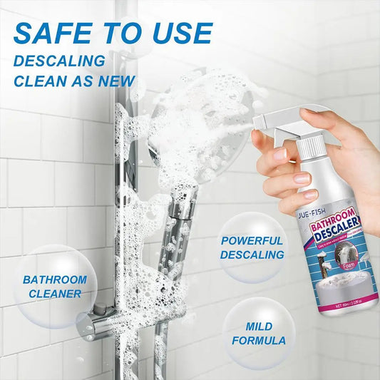 Bathroom Descaling Spray Powerful Remove Stubborn Stains Shower Head Rust Removal Bathtubs Dirt Cleaning Toilet Cleaner Spray