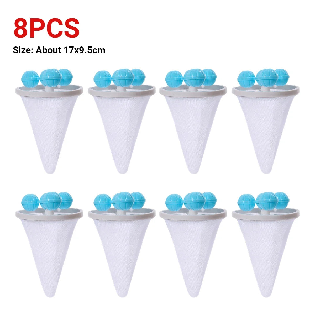 1-10PCS Washing Machine Filter Net Floating Lint Filter Mesh Bag Reusable Pet Hair Catcher Remover Laundry Cleaning Tool