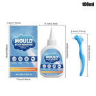 Stain Remover Gel Deep Cleaning 100ml Heavy Duty Home Laundry Cleaner Stain Remover for Bathroom Shower Kitchen Toilet Washing