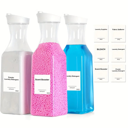 Lot de 2 ou 3 distributeurs de lessive liquide 1,6 l