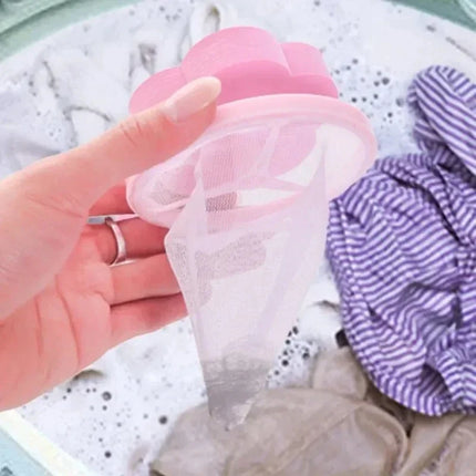 Laundry Detergent Balls Balls for Washing Cotton Lint Filter Bag for Care - E-menage