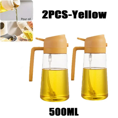 Oil Dispenser Seasoning Accessories Oil Cruet Bottle Oil Spray Kitchen Utensils for Kitchen Barbecue Oils Sprayer Container