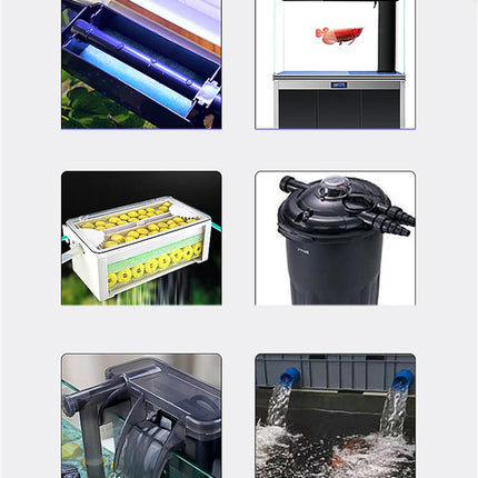 Filtre éponge 8D pour aquarium - E-menage