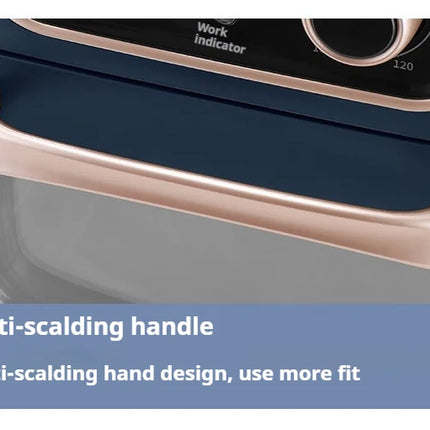 Visual Air Fryer Oven, 1500W Oil-Free Electric Cooker with Non-Stick Basket & Independent Knobs, Even Heating for Roast【7L】