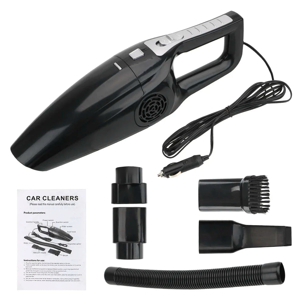 12V 120W Car Vacuum Cleaner Portable Wet And Dry dual-use Vacuum Cleaner Powerful Handheld Mini Vaccum Cleaners High Suction