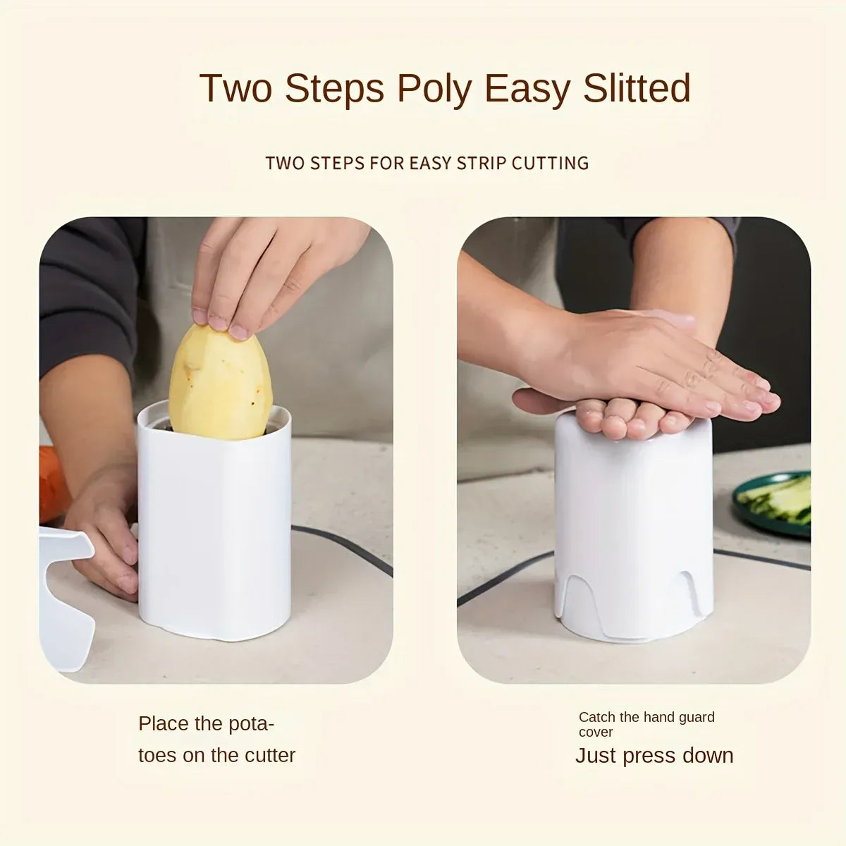 French fries cutting Potato slicer, vegetable chopper, French fryer, kitchen tool