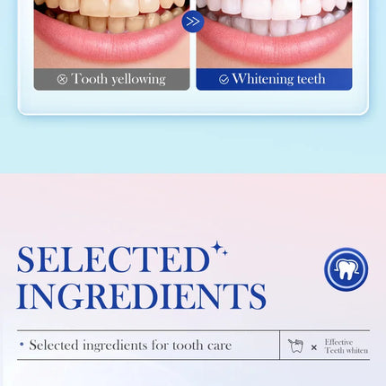 Niacinamide Toothpaste Whitening Teeth Remover Stain Cleans Teeth and Mouth Fresh Breath Toothpaste 220g