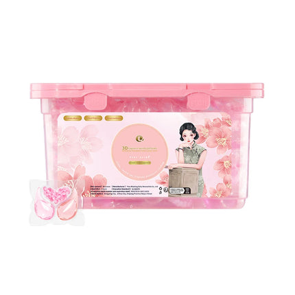 Super Deep Cleaning Environmentally Friendly Laundry Beads Super Strong Color Fixing Softener Laundry Capsule Laundry Detergent