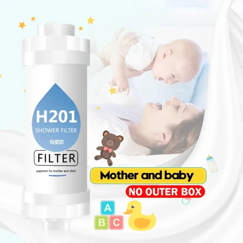 3 in 1 Shower Filter Remove Chlorine Soften Skin Hair Universal Fit All Shower Heads Bathroom Water Purifier Family Safe