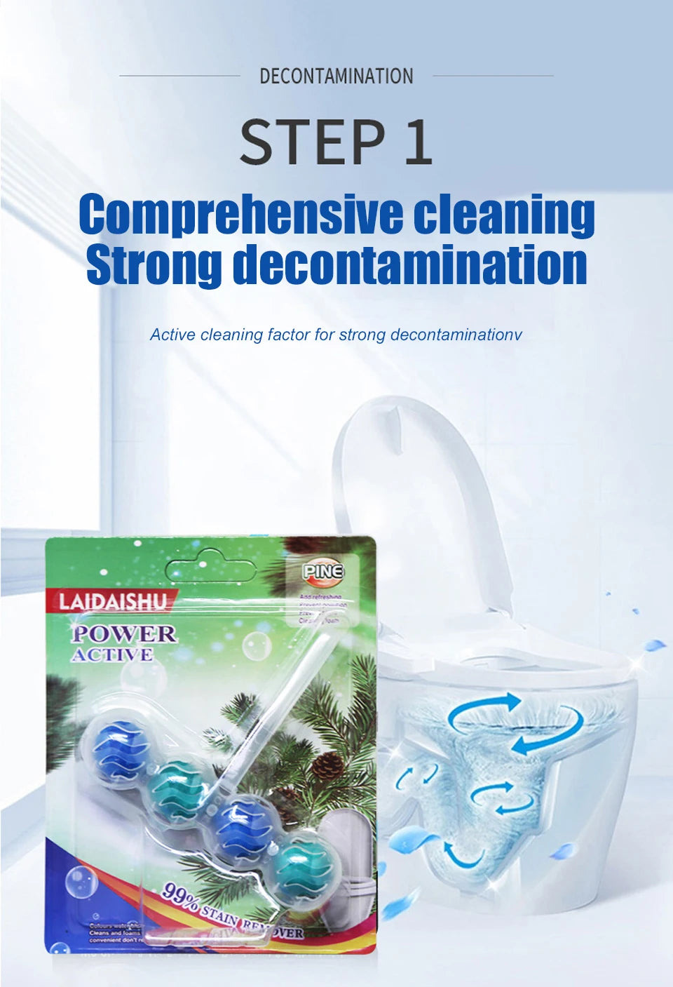 16/12/8//4Pcs Toilet Cleaner Home Fragrance Cleaning Supplies Drain Toilet Hanging Detergent Balls Bathroom WC Perfume Freshener