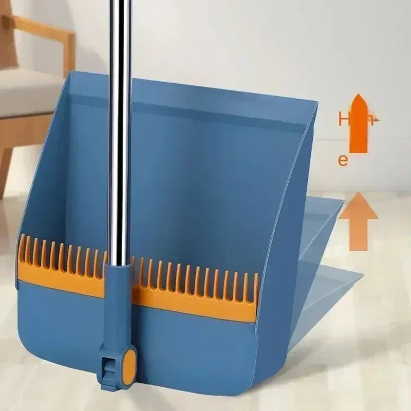 2025/Broom set Household broom broom Dustpan set Brush head sweeping Individual sweep broom Foldable garbage shovel broom