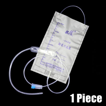 Medical Cleaner Washing Intestine Enema Bag Multifunction Flusher Constipation Anal Vagina Cleaner 1000ML