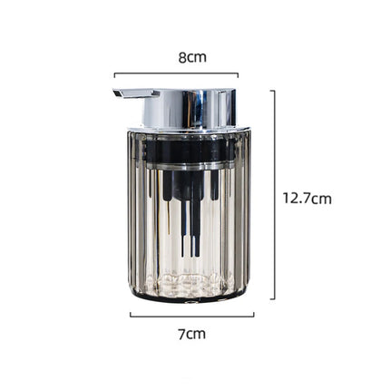 Distributeur en plastique pour savon liquide, gel douche - E-menage