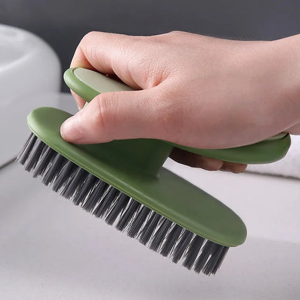 Laundry brush, multifunctional long-handled cleaning brush with soft bristles, household use, doesn't damage clothes - E-menage