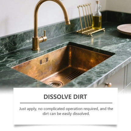 Stain Remover Gel Deep Cleaning 100ml Heavy Duty Home Laundry Cleaner Stain Remover for Bathroom Shower Kitchen Toilet Washing