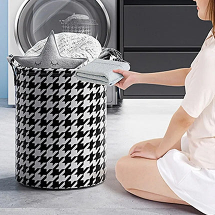 【Hot sales】Laundry Basket Laundry Storage Basket Laundry Basket Laundry Basket Laundry Artifact Laundry Basket Foldable - E-menage