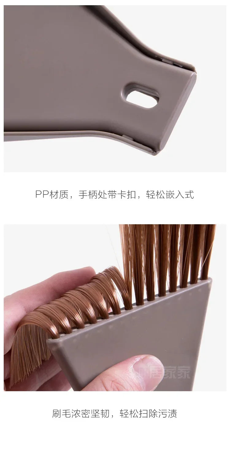 Mini Broom Set Desktop Broom Small Cleaning Brush Desktop Sweeping Garbage Cleaning Shovel Table Household Cleaning Tool