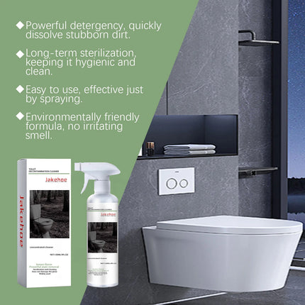 Toilet Bowl Cleaner Powerful Stain Remover for Urine Scale Hard Water Stains Fast Decontamination Ceramic Tile Polishing Spray