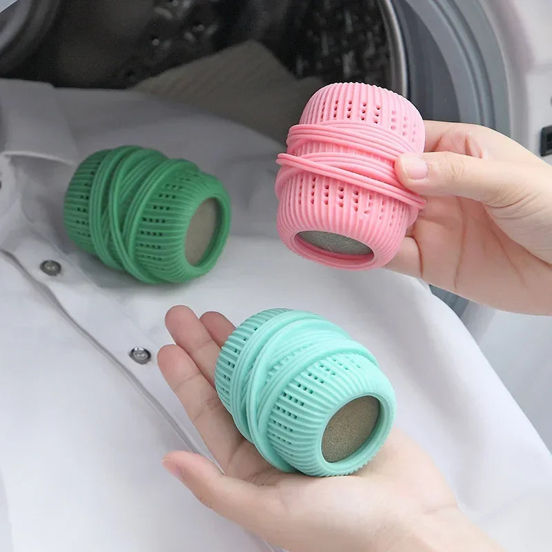 Laundry Ball Laundry Liquid Storage Ball Cleaning Softener Cleaning Laundry Ball Washing Machine Essential - E-menage