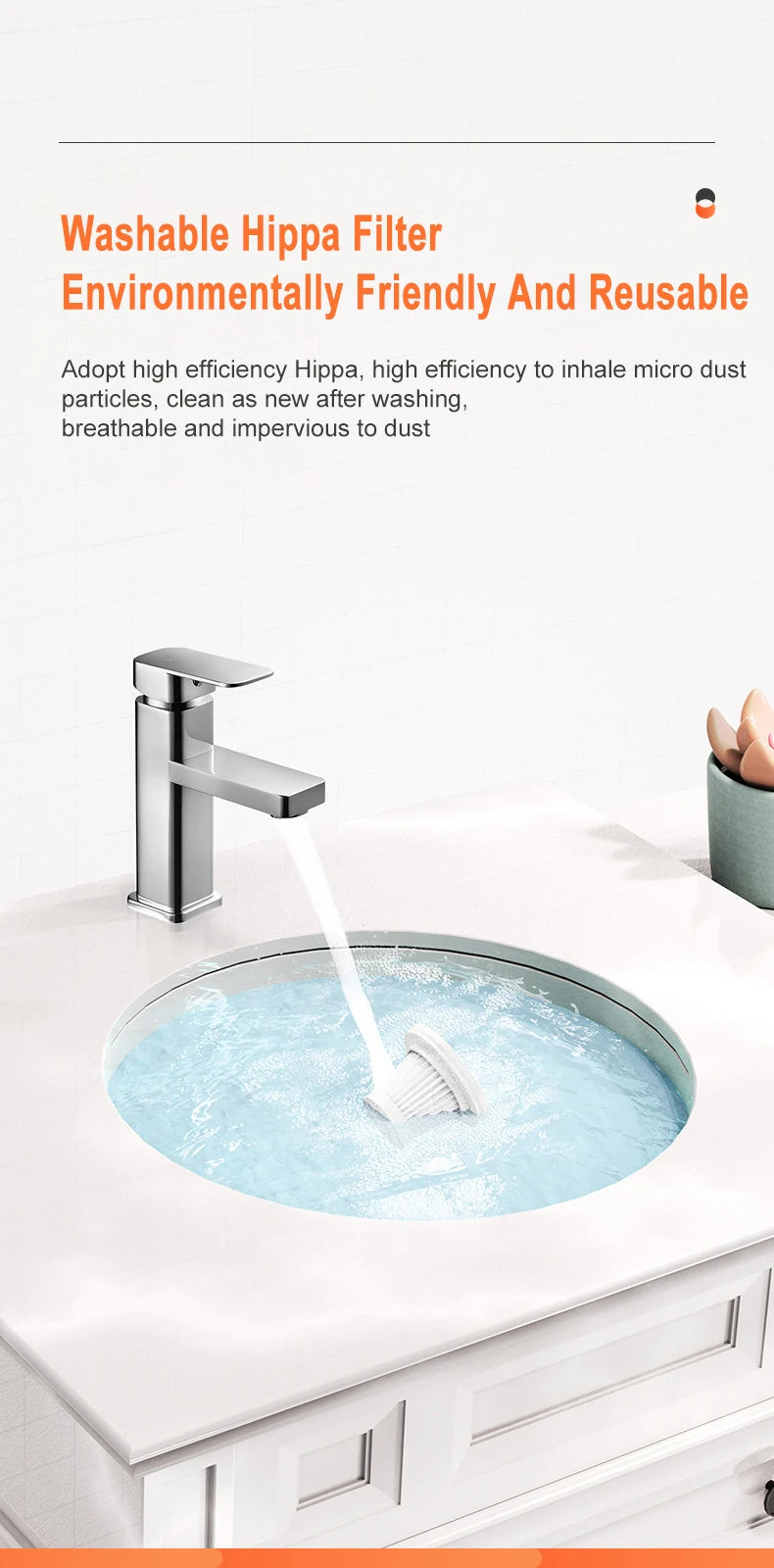 15000pa Multifunctional Vacuum Cleaner Handheld Powerful Suction HEPA Filter Wireless Vacuum Cleaner for Car Floor Household