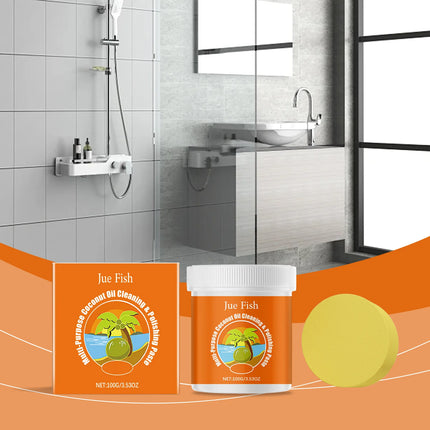 Nettoyant multi-usages en pâte pour éliminer les taches de cuisine, détartrant pour salle de bain