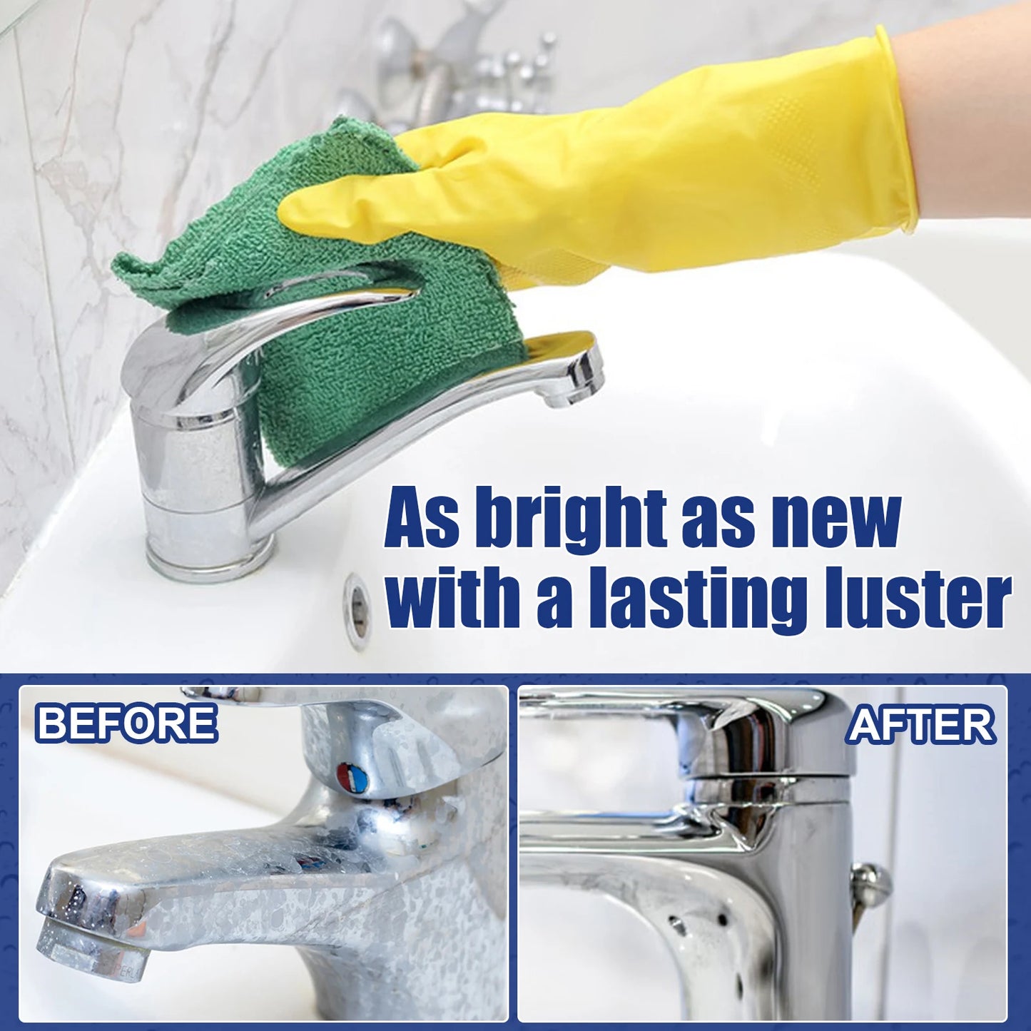 5-1pcs Bathroom Descaler Foam Cleaner Powerful Stubborn Stains Cleaner Bathtub Toilet Glass Washbasin Descaling Cleaning Spray