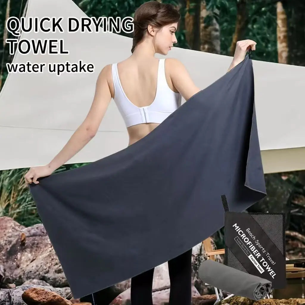 1 Piece Outdoor Sports and Fitness Quick Dry Towel / Sweat Absorbent Quick Dry Towel / Outdoor Hiking Towel /Microfibre Towel