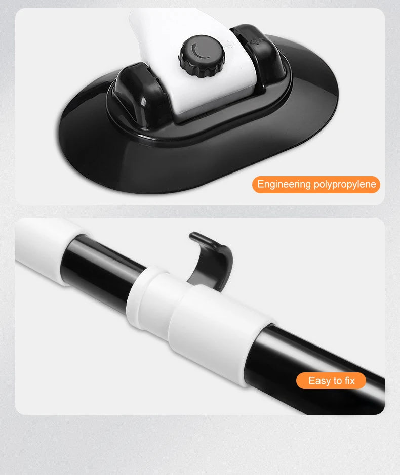 Universal Car Wash Brush Car Cleaning Brush Telescoping Long Handle Mop Chenille Broom Dual Brush Heads Auto Accessories