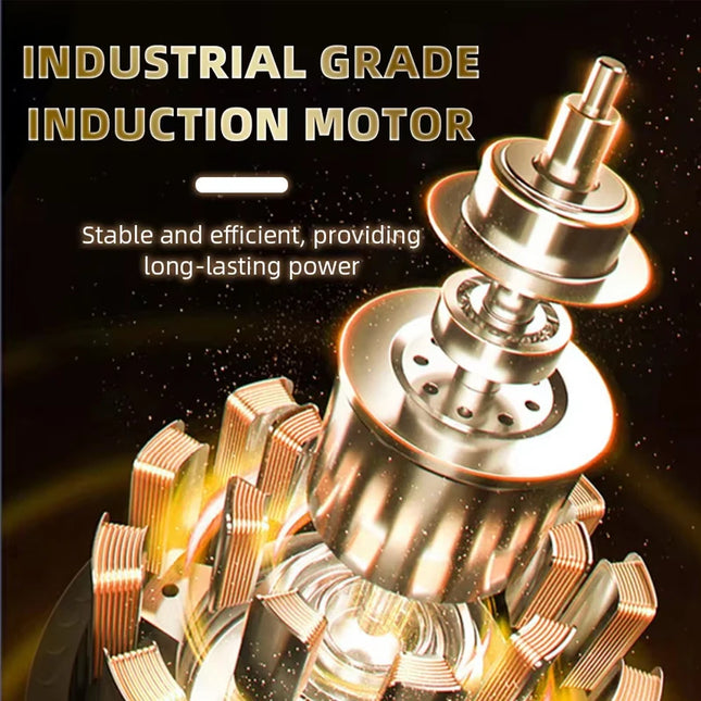 Aspirateur industriel eau et poussière 3300 W, 3 en 1, aspiration puissante, idéal pour la maison, le garage ou l'atelier.