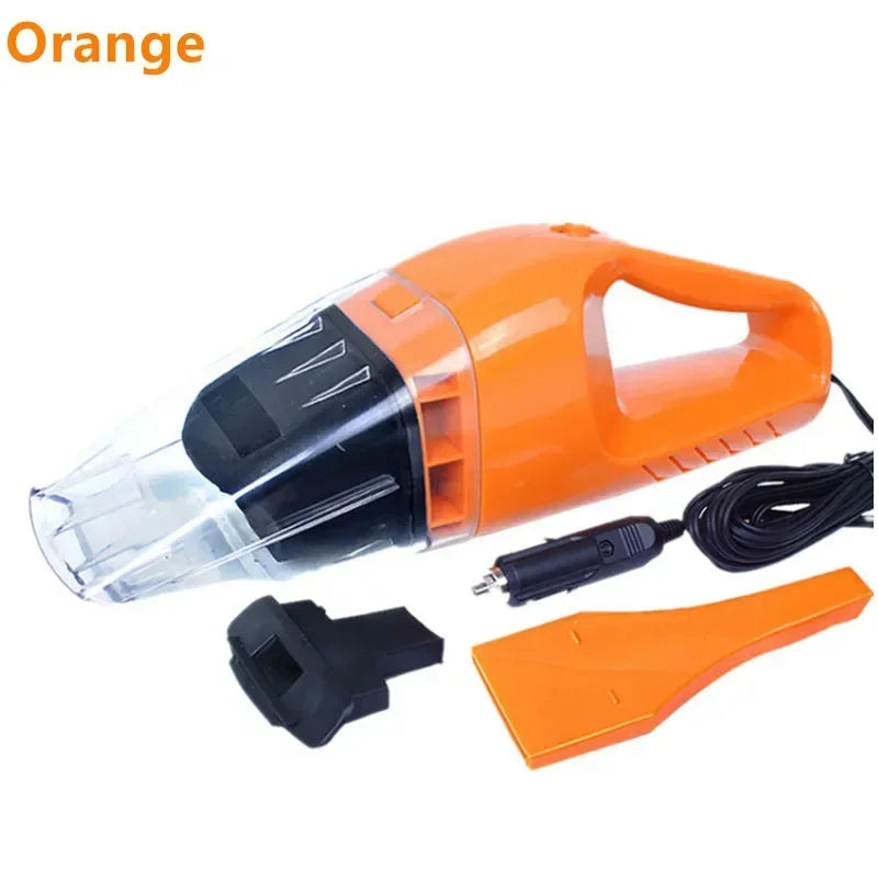 12V Car Vacuum Cleaner Portable 100W Handheld Portable Car Mounted Vacuum Cleaner Super SuctionWet AndDryDualUseCar Home Cleaner