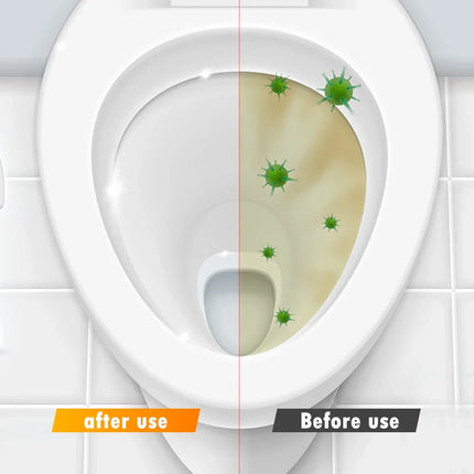 Lot de 5 ou 10 tablettes effervescentes pour le nettoyage automatique des toilettes - E-menage