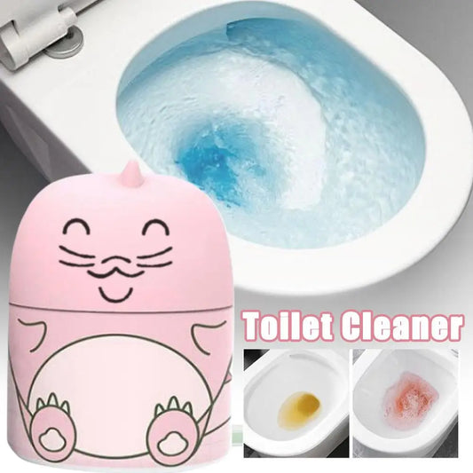Dinosaur Toilet Cleaner Blue Cube For Bathroom Clean Ceramic Surfaces Powerful Stain Removal Deodorizer Long Lasting Freshness