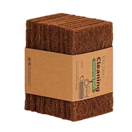 Lot de 5 ou 10 éponges en microfibre de sisal