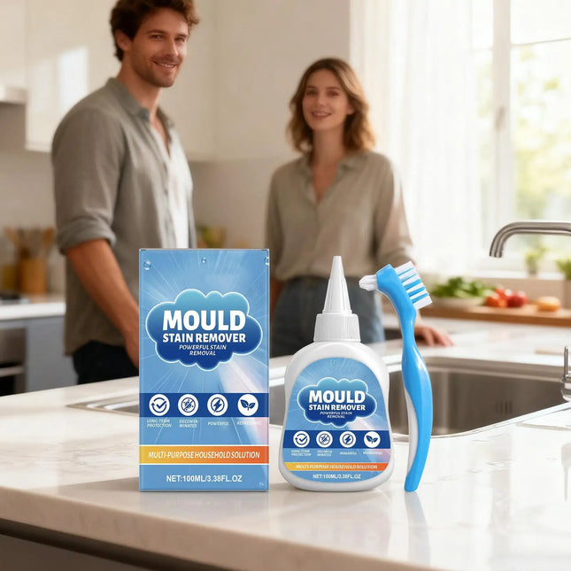 Stain Remover Gel Deep Cleaning 100ml Heavy Duty Home Laundry Cleaner Stain Remover for Bathroom Shower Kitchen Toilet Washing