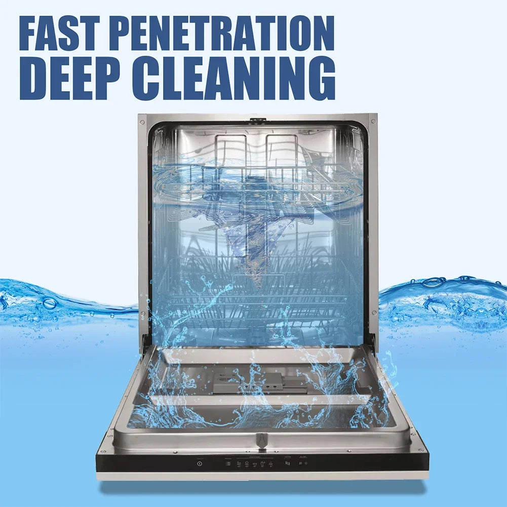 1-10pack Dishwasher Cleaner Strong Oil Stain Removal Descaling Detergent Tablets Kitchen Cleaning Tools Dishwasher Cleaning