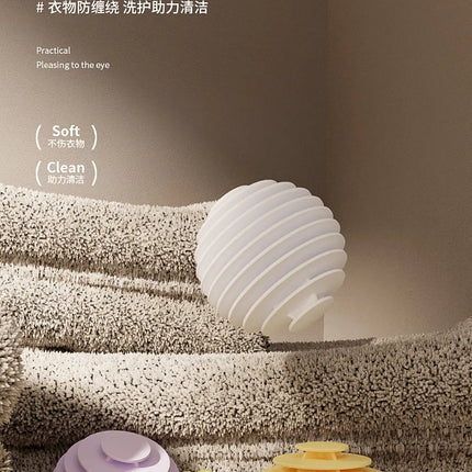 Soft Rubber Laundry Ball for Household Washing Machine Anti Entanglement Tool for Laundry Ball Cleaning Tool for Clothes