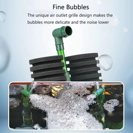 Éponge filtrante double usage pour aquarium, coton bio - E-menage