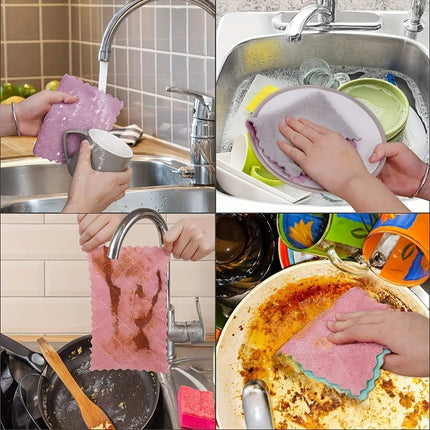 Lot de 10 torchons en microfibre multi-usages pour la vaisselle