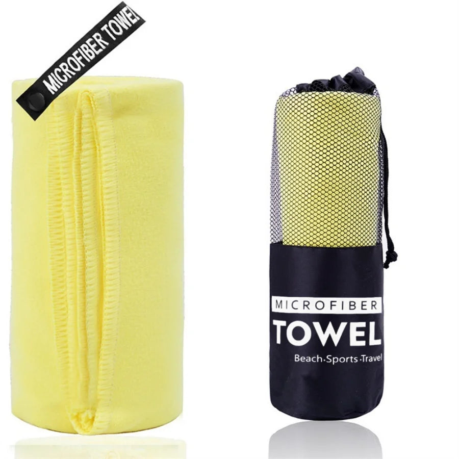 1-pc Microfiber Travel Towel, Quick Dry Towel Super Absorbent Compact Lightweight l for Beach, Gym, Pool, Bath, Yoga, Camping