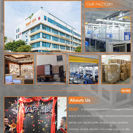 Friteuse à air multifonctionnelle 7 L 1600 W sans huile, cuisson à air chaud à 360°